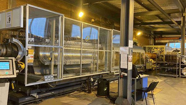 Línea de extrusión de tubos corrugados de ZhongyunTech de gran tamaño para nuestro cliente en Europa Occidental