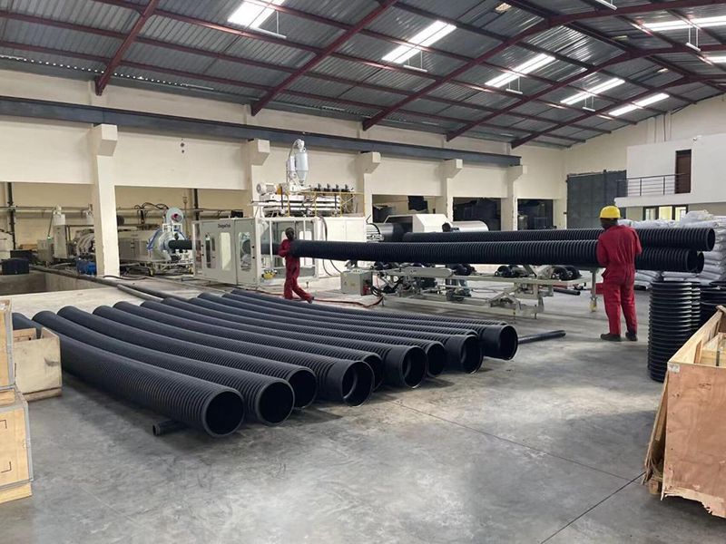 ZC-600H instalado en el taller de un cliente en Kenia