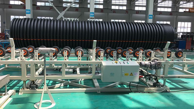 Dispositivo de Descarga de Tubos (Mesa Basculante), Modelo 1000