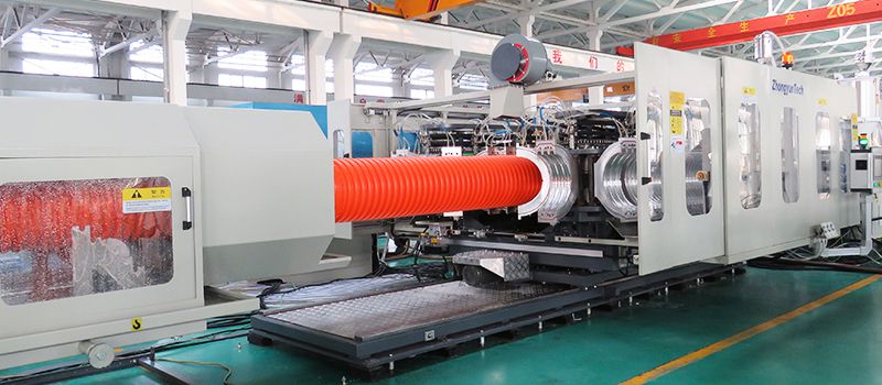 Máquina para Corrugar Tubos, (Diá. Int. 90 – Diá. Ext. OD750mm)